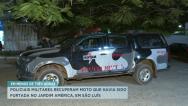  Polícia recupera moto furtada no bairro Jardim América