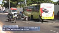  Homem fica ferido em acidente de trânsito no Monte Castelo