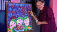 Artista plástico apresenta mais de 60 obras em exposição na capital maranhense
