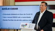  Flávio Dino anuncia auxílio a crianças e adolescentes órfãos pela Covid-19