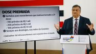 Governador oficializa prêmio por vacinação na campanha contra a Covid-19