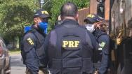 PRF passa por treinamento de fiscalização em veículos de carga