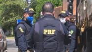 PRF apreende criminosos com drogas, arma, munições e carro furtado na BR-135