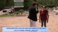 Lixão gera desconforto para moradores do bairro Vinhais