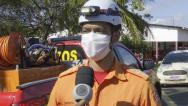 Corpo de Bombeiros investiga incêndio em bar na Av. Litorânea