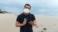 Movimentação tranquila nas praias de São Luís no feriado de Páscoa
