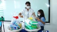 Estudantes arrecadam itens para cuidados de mães e bebês