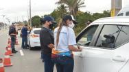Blitz educativa é realizada nas proximidades do bairro Araçagi