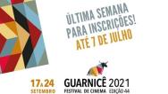 Festival Guarnicê de Cinema: inscrições irão até o dia 07 de julho