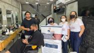 Ações de conscientização contra a violência doméstica são promovidas em barbearias de São Luís