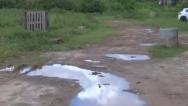 Falta de infraestrutura no Parque Pindorama, bairro de São Luís. 