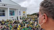 Em São Luís, Roberto Rocha participa de ato em apoio ao Bolsonaro