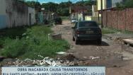 Buracos atrapalham trânsito no bairro São Cristóvão 