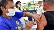 Covid-19: São Luís vacina idosos com idades entre 70 e 72 anos