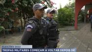 Eleições: militares retornam a São Luís depois de reforço na segurança no interior do MA