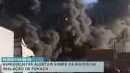 Incêndio em Pedrinhas: especialistas alertam sobre os riscos da inalação de fumaça