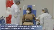 Hemomar realiza campanha de doação de sangue no Hospital da Ilha