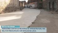 Moradores aguardam finalização de obra na  Rua da Felicidade