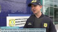 PRF registra dois acidentes durante o feriado da Independência 