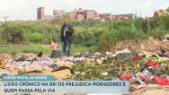 Balanço Geral denuncia descarte irregular de lixo na BR-135
