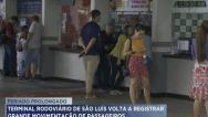 Rodoviária de São Luís volta a registrar grande movimentação de passageiros
