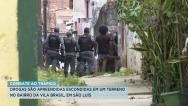 Drogas são apreendidas em terreno no bairro Vila Brasil