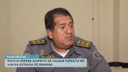  PM conduz suspeito de causar tumulto em van na Estrada de Ribamar