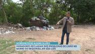 Moradores reclamam de ponte com tubulação obstruída na Vila dos Nobres