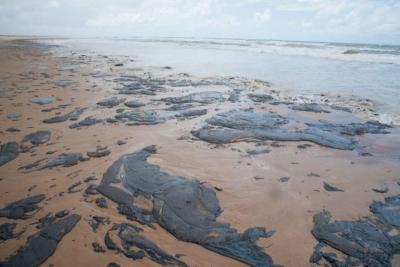 Fragmentos de óleo ainda poluem praias brasileiras, diz Marinha