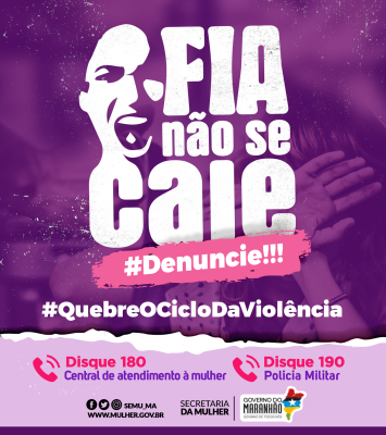 MA: lançada campanha de enfrentamento a violência contra a mulher
