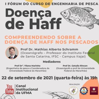 UFMA realiz fórum sobre doença de Haff, conhecida como urina preta