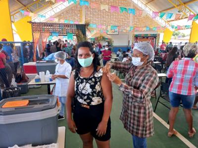 Arraial da Vacinação em Presidente Sarney e Barão de Grajaú nesta terça (27)