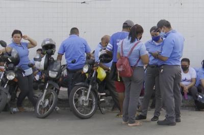 Greve de rodoviários em São Luís. 