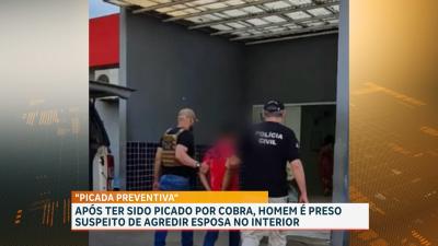 Preso suspeito de agredir esposa idosa em Barra do Corda