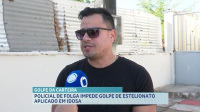  Policial de folga frustra tentativa de golpe em idosa