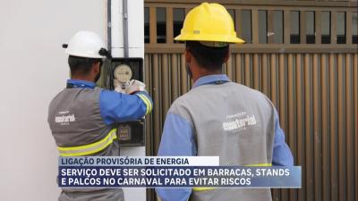  Carnaval: ligação provisória deve ser solicitada em barracas, stands e palcos para evitar riscos